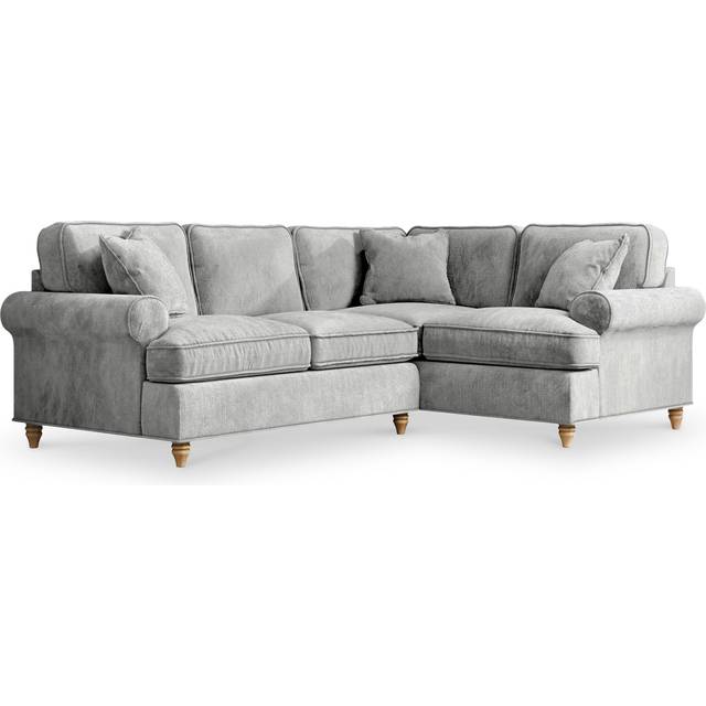 Alfie Corner Sofa | 8 Chenille Colours | Made in the UK | Roseland