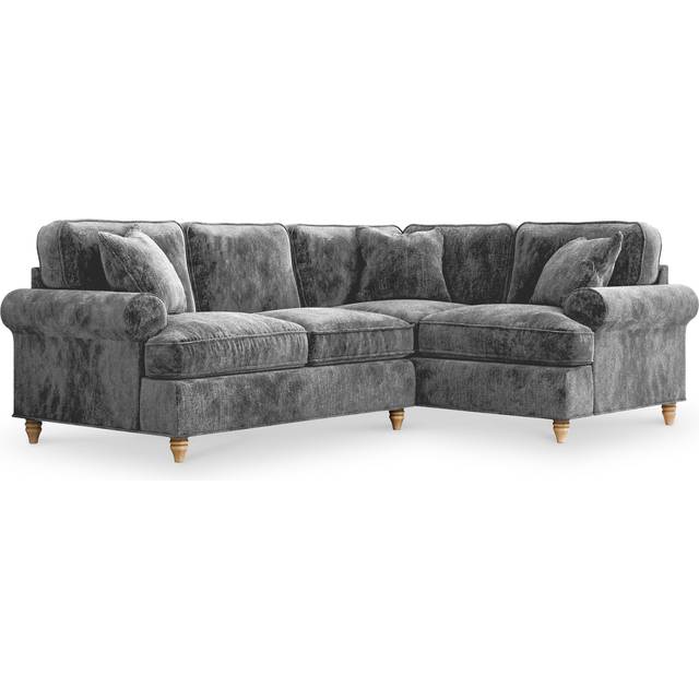 Alfie Corner Sofa | 8 Chenille Colours | Made in the UK | Roseland