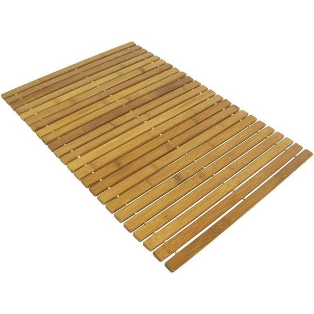 Bamboo bathroom organiser tools 3 tier towl rail tissue paper roll holder etc