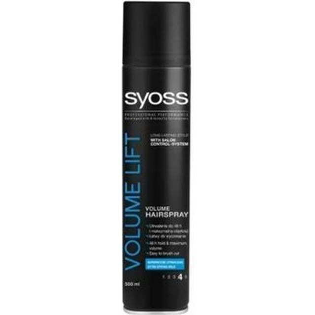 Syoss Salon Volume Enhance Hair Spray 300ml - Extra Strong Hold for Lasting Style