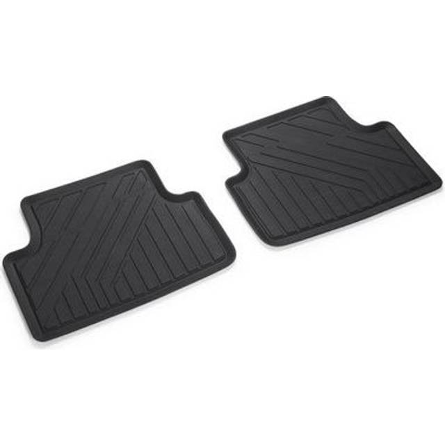 Genuine vw t-cross 2019-on rubber all weather floor mats (rear) 2gm061512 82v