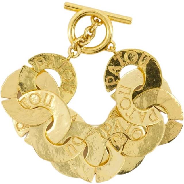 Patou, Bracelets, female, Yellow, ONE SIZE, Antique Coins Bracelet - Metal - Gold