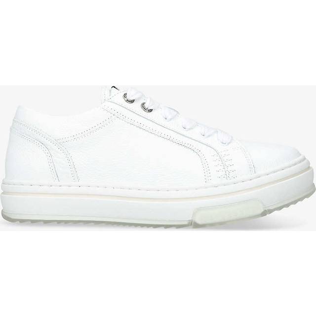 Represent Tumbled Leather Htn Sneakers - White - 40