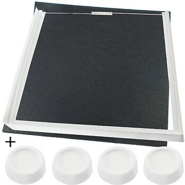 Stacking kit vibration mat & feet for universal tumble dryer washing machine