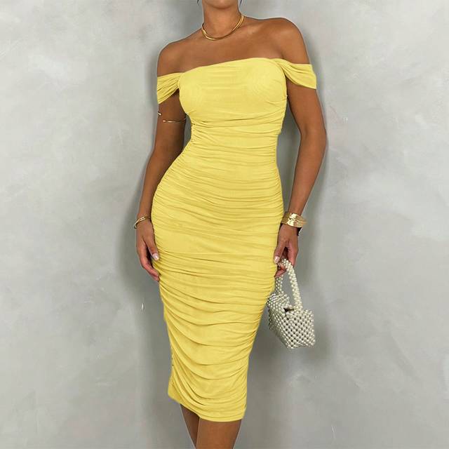 SHEIN Light Yellow Lace Dress Holiday Dress Summer Dress Summer Dress Spring Dress Pastel Dress Beach Ladies Dress Long Beach Dress Summer Maxi Dress Summer