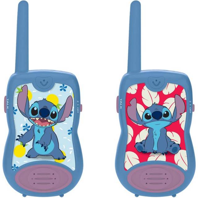 Walkie-talkie range 200 m Lexibook Disney Stitch (x2) - Bleu - One size