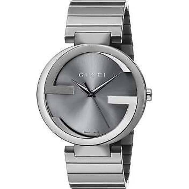 Gucci YA133210 Interlocking Grey Dial Men's Watch