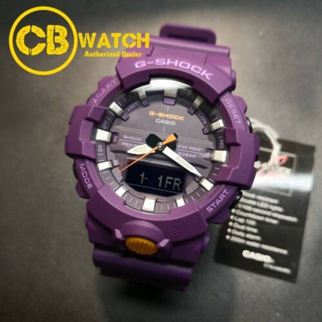 CASIO G-Shock Analog-Digital 'Purple' GA-800SC-6A - Free