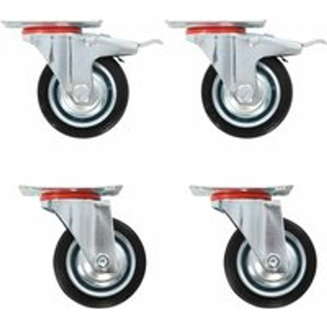 Vidaxl - 32 pcs Swivel Casters 75 mm