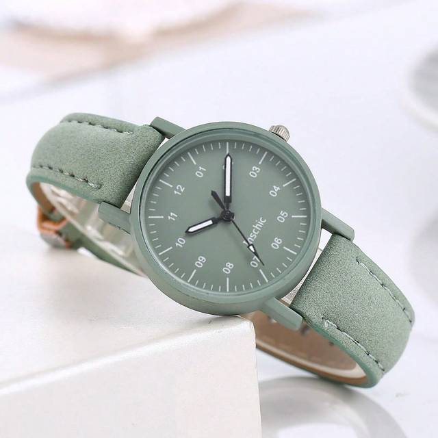 SHEIN Vintage Mori Style Girl&#39;s Watch With Simple And Classy Academy Elements, Suitable For Middle And High School Students