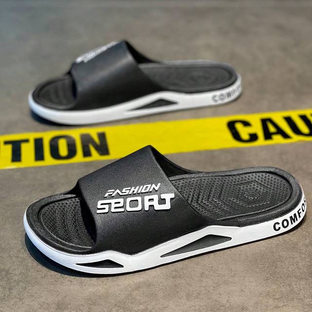 SHEIN Outdoor Sports Flip Flops For Men, Soft & Comfortable, Anti-Slipping & Wear-Resistant, Fashionable & Fashionable, Suitable For Couples For Indoor Use
