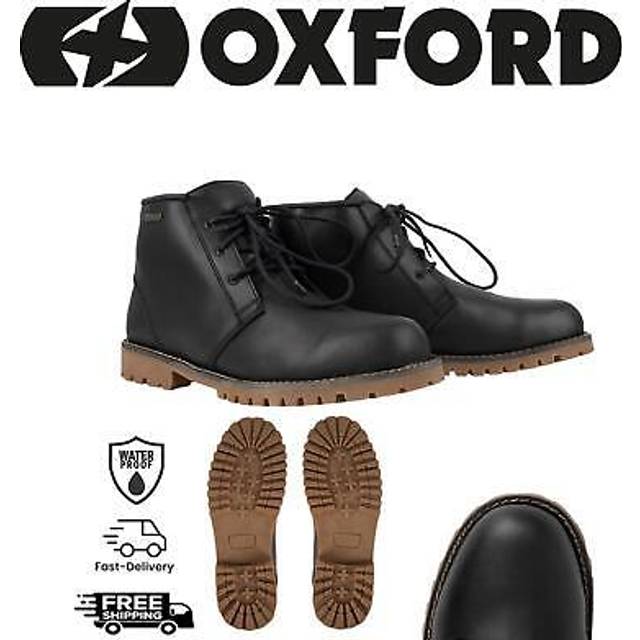 (EU 45) Oxford Chukka Boots Black