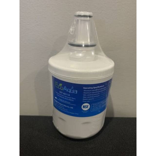 1 x EcoAqua EFF-6011A Ice & Water Refrigerator Filter to fit Samsung DA29-00003G, HAFCU1/XAA, HAFCU1-2P/XAA, HAFIN2/EXP, DA97-06317A, DA29-00003A,