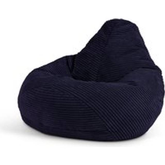 Kids bean bag cord recliner childrens filled beanbag chair