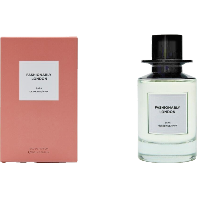 ZARA Fashionably London 100ml Eau De Parfum N.4 EDP Spray Fragrance 3.38 Oz New