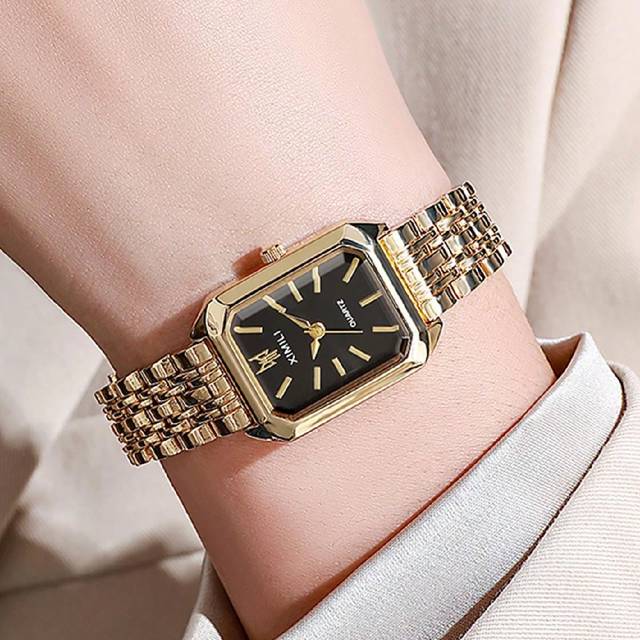 SHEIN 1pc Stylish High-Quality Stainless Steel Quartz Watch, Suitable For Birthday, Halloween, Gifts