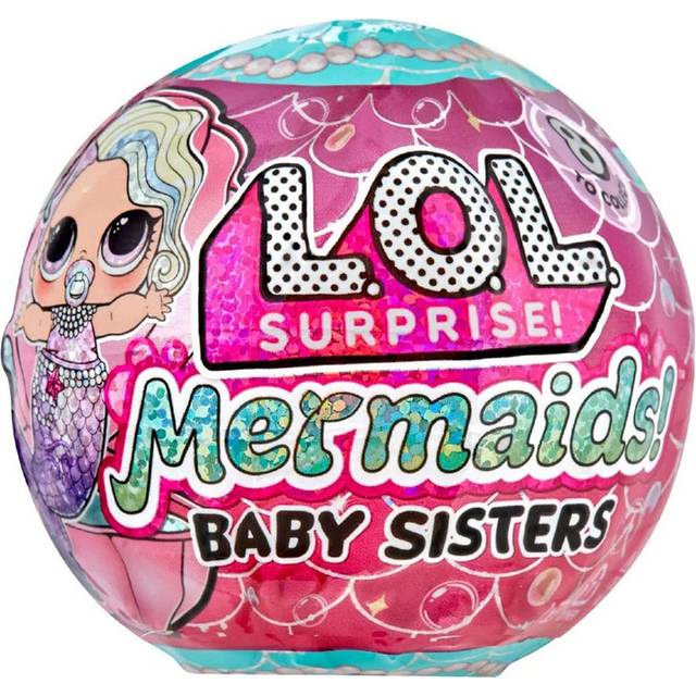 LOL Surprise! Mermaids Baby Sisters Mystery Capsule (Styles Vary)