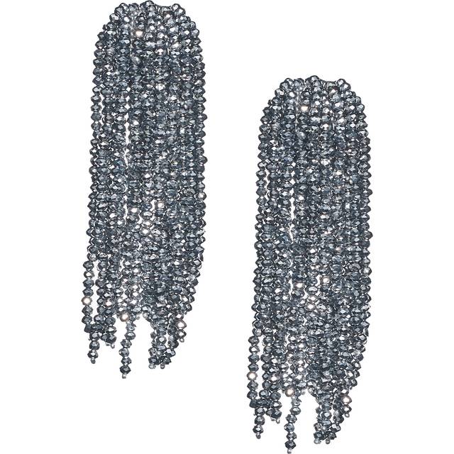 FOUNTAIN EARRINGS - SILVER