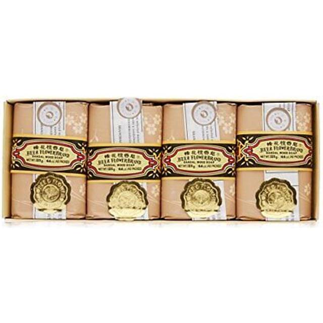 Bee & Flower Sandalwood Soap  4.4 Oz (Pack of 4)