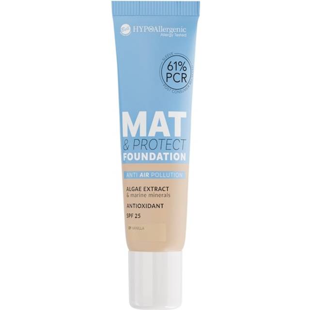 Bell HYPOAllergenic L’Oréal Paris Ansigtsmakeup Foundation Mat & Protect 1 Vanilla 30 g