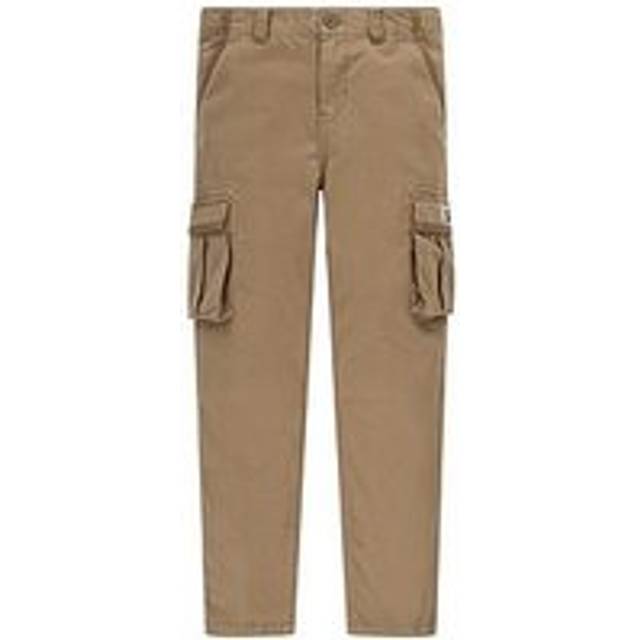 Levi's Boys Traditional Cargo Pants - Light Brown, Light Brown, Size 4 Years - 4 YEARS