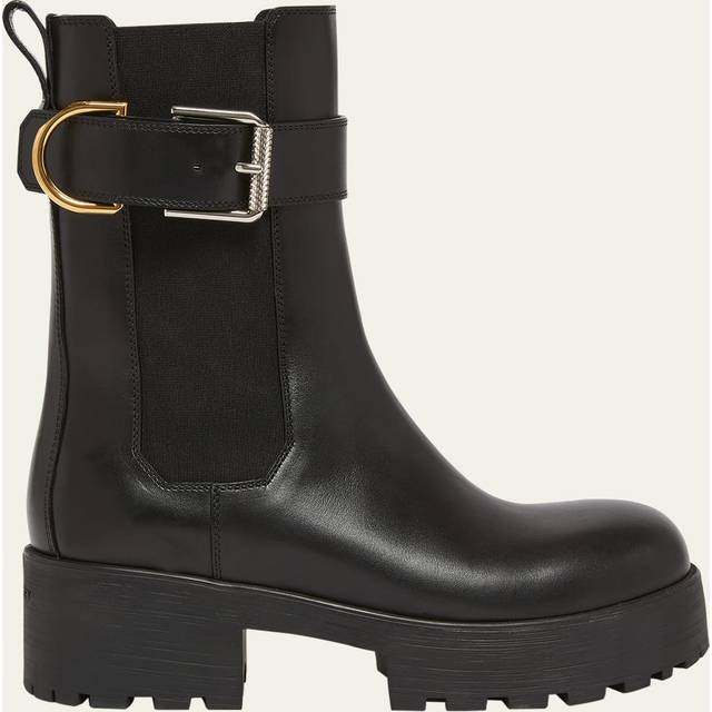 Givenchy Black Voyou Chelsea Boots - 001-Black - IT 40
