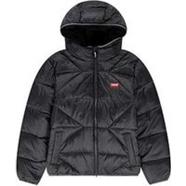 Levi's Boys Sherpa Lined Padded Jacket - Black, Black, Size Age: 2 Years - age: 2 YEARS