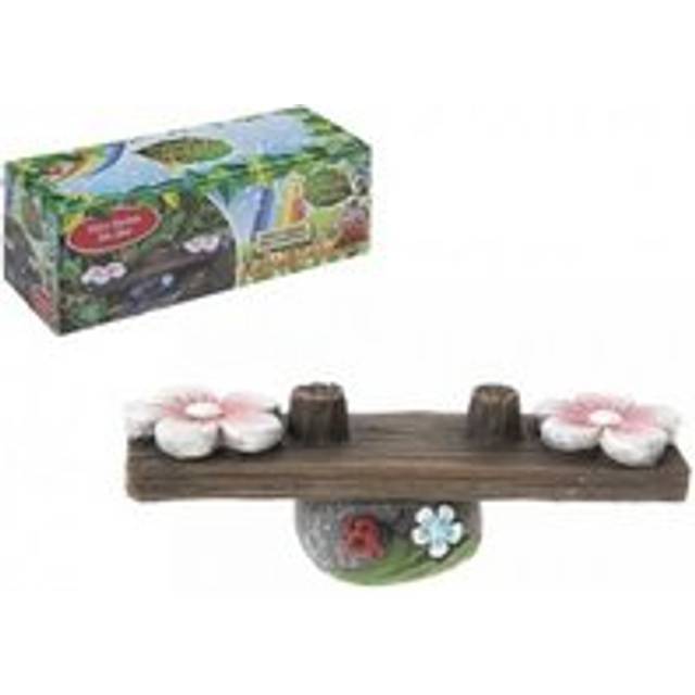 Secret Enchanted Fairy Garden See Saw Decoration Ornament