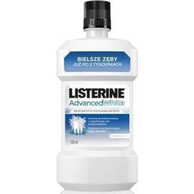Listerine, Advanced White Mouthwash, 500 ml