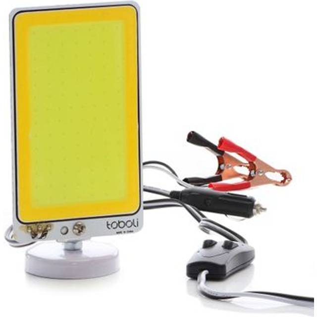 Wiltec Telescopic 12V LED Lamp V1 Light with Magnet Holder for Camping Outdoor Activities Excursions