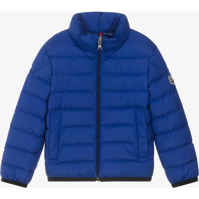 Moncler Enfant Boys Blue Baudinet Down Puffer Jacket - 10 year