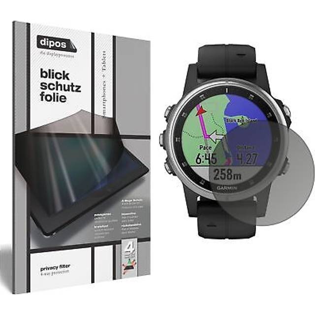 Screen protector for garmin fenix 5s plus (42mm) privacy filter 4-way protection