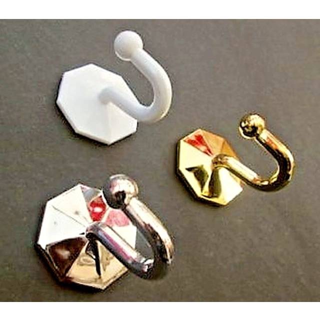 2 x curtain tie back hooks stick on self adhesive sticky tassel holders tiebacks