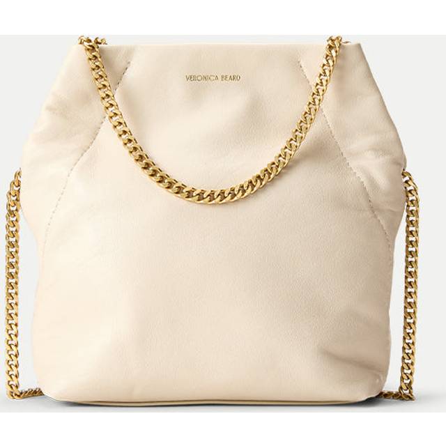 Small Veronica Beard Slouch Bag Ivory - OS