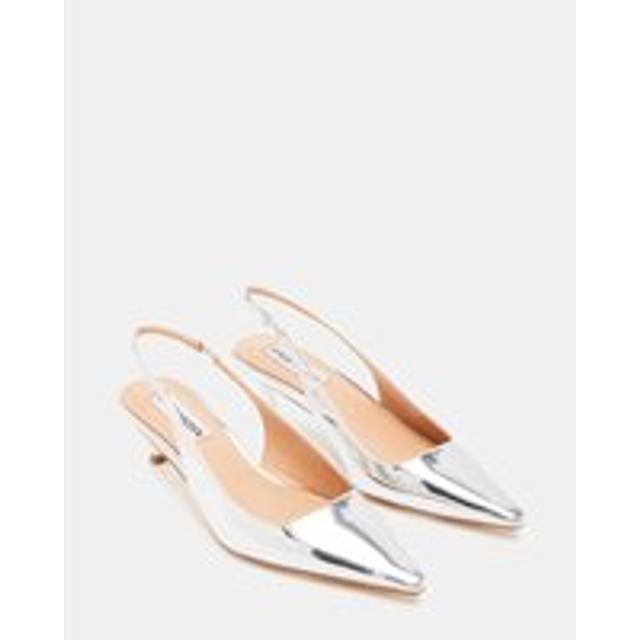 STEVE MADDEN Kari Slingback |Silver |41