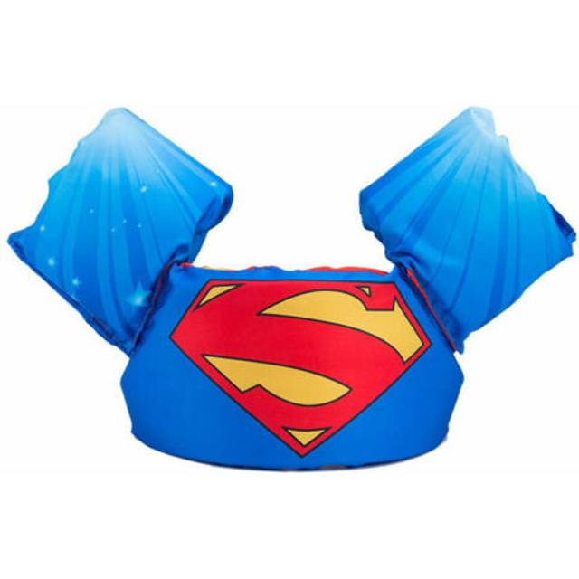 (Superman) Baby Life Jacket Float Vest Kid Swimming Ring Pool Armbands Toddler Buoyancy Aid