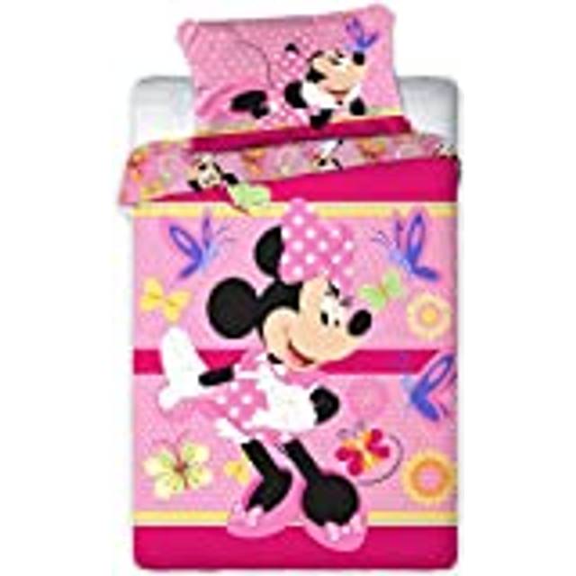 Disney minnie mouse cot bedding set 135cm x 100cm / pillowcase 60cm x 40cm -