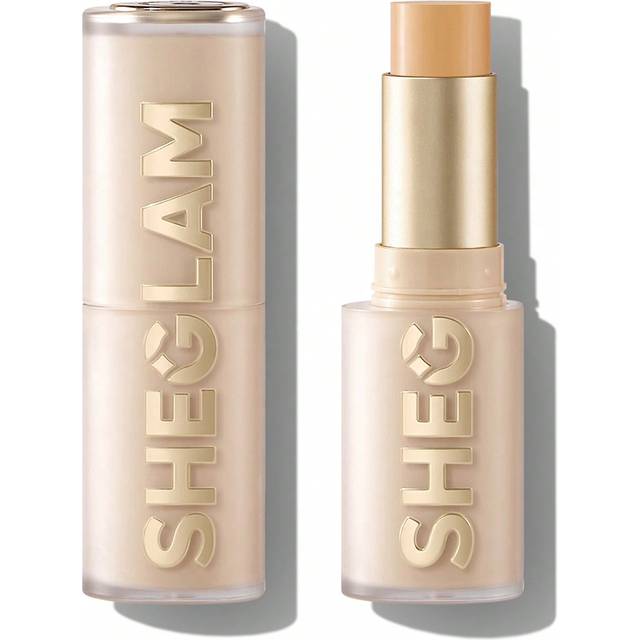 SHEGLAM Skin Magnet High Coverage Foundation Stick-Acorn Long-Lasting Poreless Flawless Easy To Use Full Coverage Foundation Stick For All Skin Type Non-Fadin