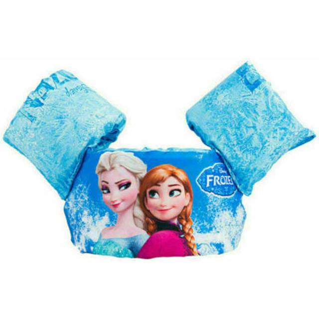 (Frozen) Baby Life Jacket Float Vest Kid Swimming Ring Pool Armbands Toddler Buoyancy Aid