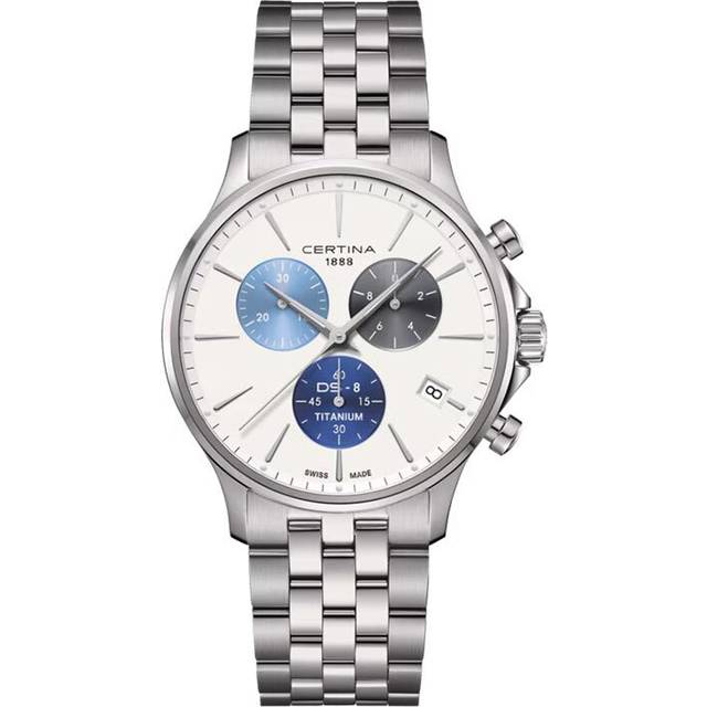 Certina DS-8 Chrono Titanium 41mm Mens Watch C045.417.44.011.00