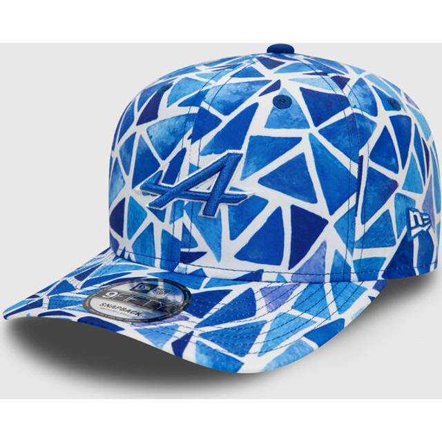2024 Alpine Barcelona AOP 9FIFTY Cap (Blue Azure/White) Adults One Size Polyester Made By: New Era