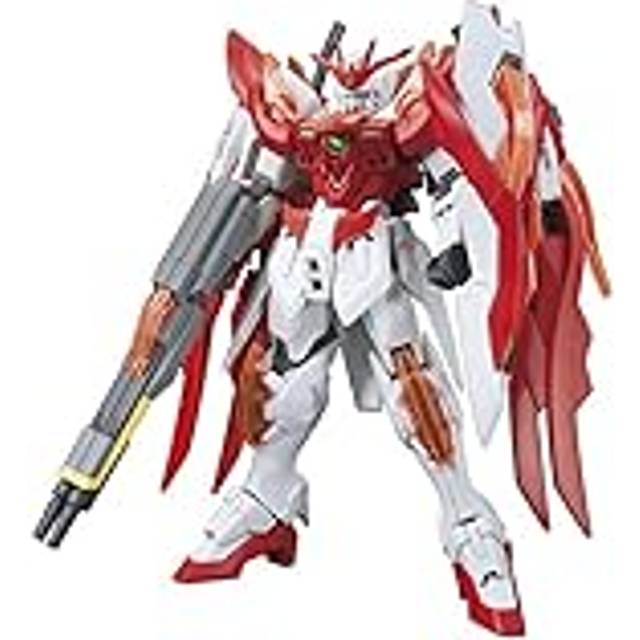BANDAI Hobby HGBF Wing Gundam Zero Flame (Honoo) Gundam Build Fighters Model Kit, 1/144 Scale