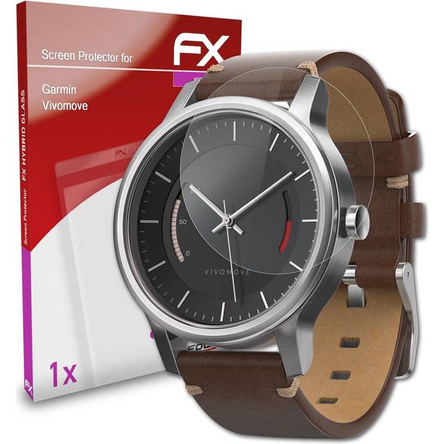 Atfolix Glass Protector For Garmin Vivomove 9h Hybrid-glass