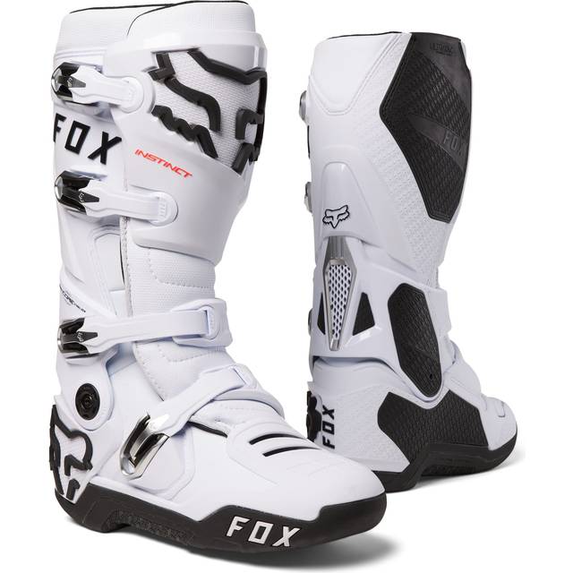 FOX Instinct MX Boots White 46,5 (46,5)