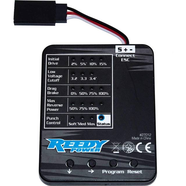 Team Associated Reedy SC480X Program Card AS27034