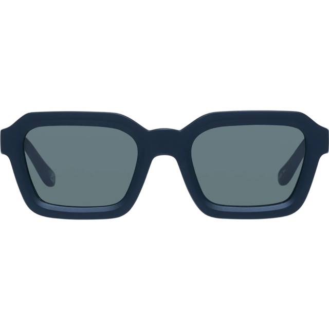 Le Specs – Impossible – Svarta, fyrkantiga solglasögon-Svart/a