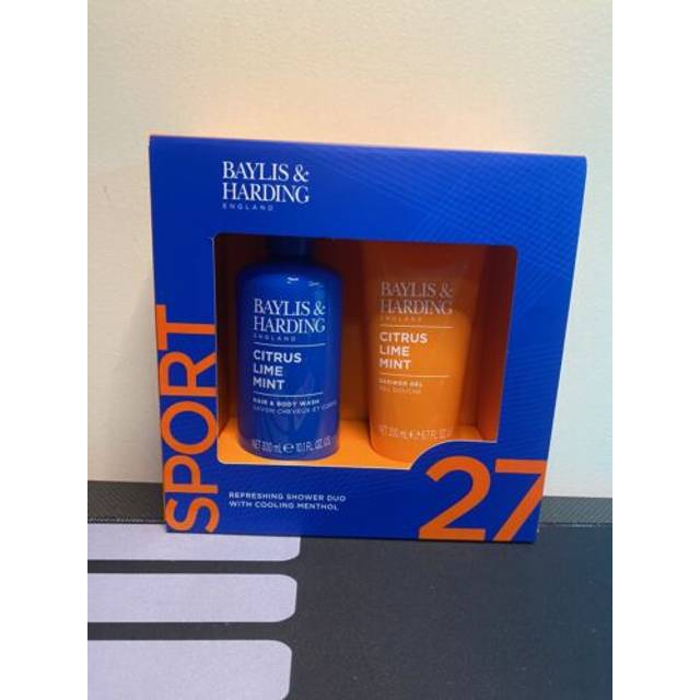 Baylis & Harding - Men Sport Shower Duo ( Limetka & MÃ¡ta ) - DÃ¡rkovÃ¡ sada pÃ©Äe o tÄlo