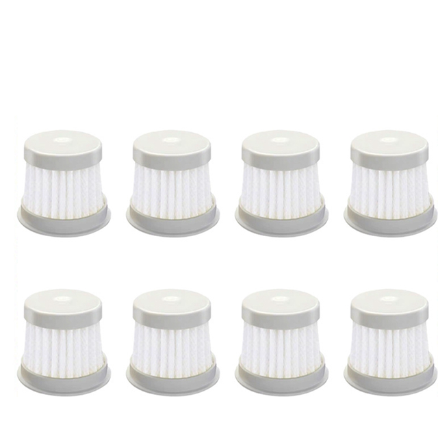 8Pcs HEPA Filter for ZC401F Mite Removal Instrument