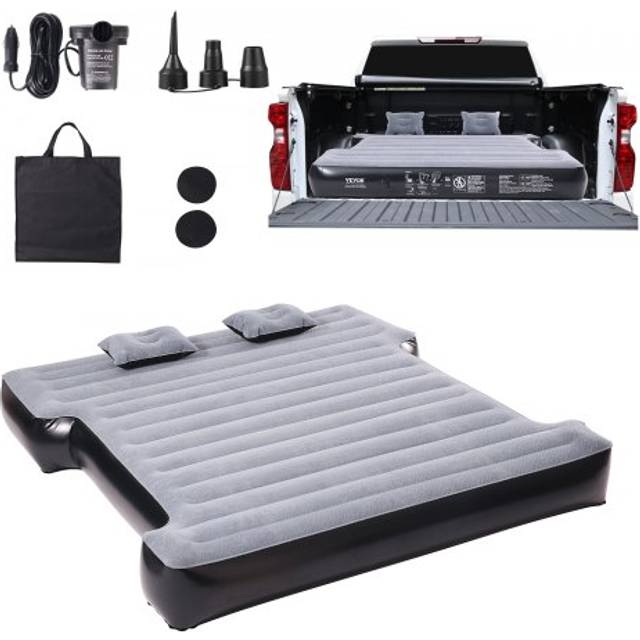 VEVOR Truck Bed Air Madrass 5,5-5,8 ft Full-Size Short Bed Uppblåsbar med pump