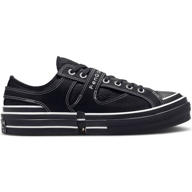 Converse Womens Feng Chen Wang CT70 2-in-1 Ox Trainers Black Egret Black, 3